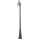 Orion 1 Light 94.63 inch Black Post Light, Solar